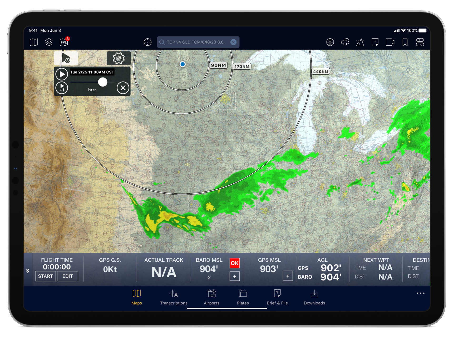 Powerful Pre-flight Weather Features